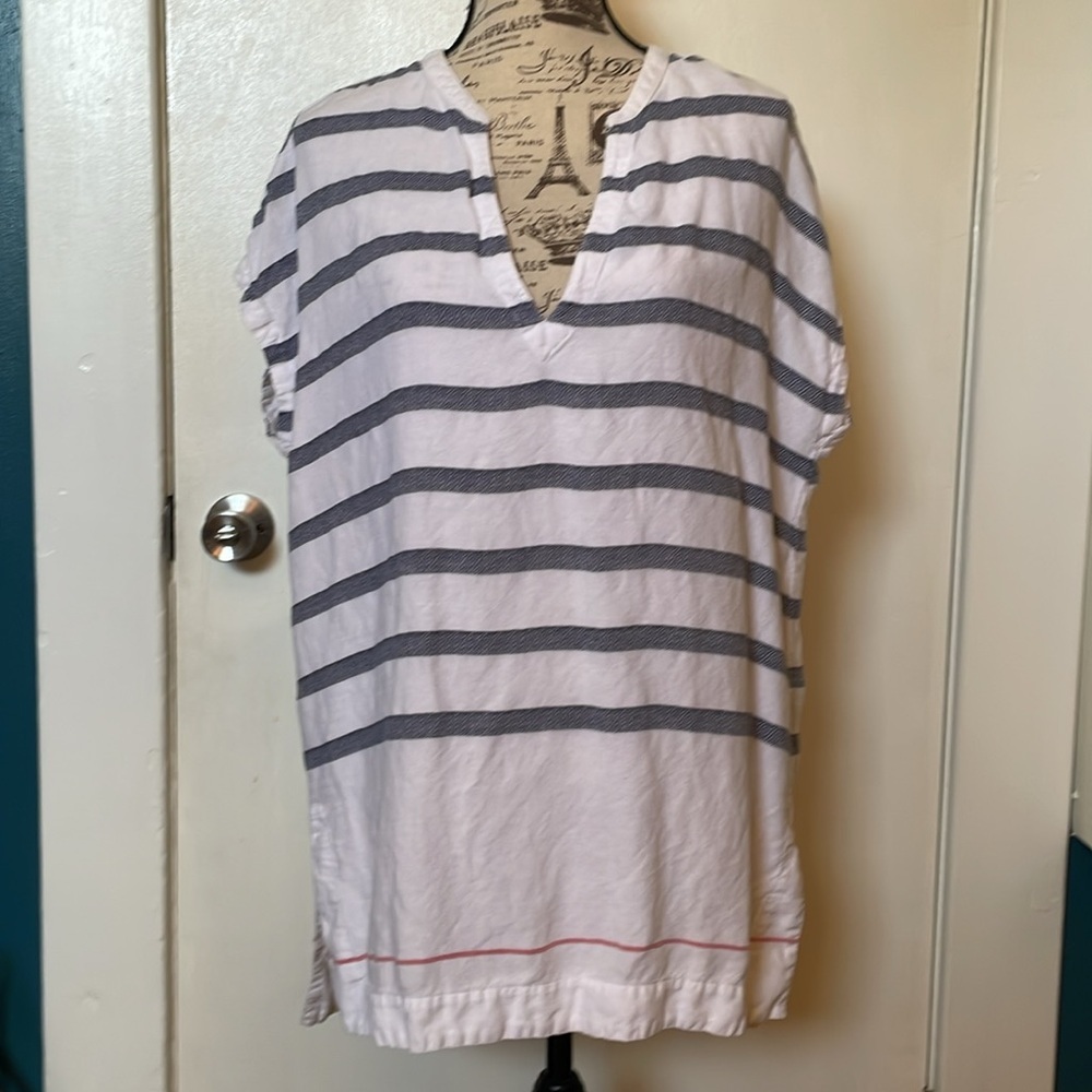 Athleta Linen Blend Swim Cover Size S